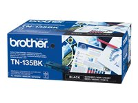 Brother TN135BK - Svart - original - tonerkassett - för Brother DCP-9042, DCP-9045, HL-4040, HL-4050, HL-4070, MFC-9420, MFC-9440, MFC-9450 TN135BK