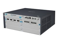 HPE Aruba 5406 - Switch - L4 - Administrerad - 8 x 10GBase-T + 8 x 10 Gigabit SFP+ - rackmonterbar - med HP 5400 zl Switch Premium License J9866A#ABB