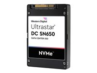 WD Ultrastar DC SN650 WUS5EA176ESP5E1 - SSD - 7.68 TB - inbyggd - 2.5" - U.3 PCIe 4.0 (NVMe) 0TS2433