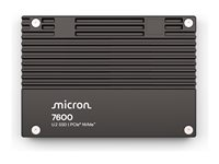 Micron 7600 PRO - SSD - Read Intensive - krypterat - 1.92 TB - inbyggd - 2.5" - U.2 PCIe 5.0 x4 (NVMe) - FIPS 140-3 Level 2 - TCG Opal Encryption MTFDLAL1T9THG-1BP1DFCYYR