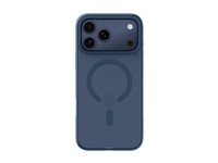 Belkin SheerForce Grip Series - Baksidesskydd för mobiltelefon - MagSafe-kompatibilitet - tillverkas av återvunna material - marin - för Apple iPhone 17 Pro Max MSA036HQNY