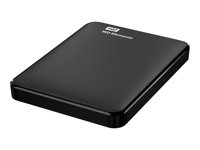 WD Elements Portable WDBUZG7500ABK - Hårddisk - 750 GB - extern (portabel) - USB 3.0 WDBUZG7500ABK-EESN