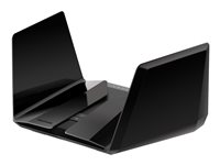 NETGEAR Nighthawk RAX200 - Trådlös router 5-portars switch - 1GbE, 2.5GbE - Wi-Fi 6 - Trippelband RAX200-100EUS