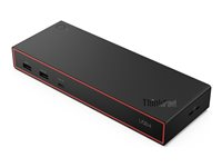 Lenovo ThinkPad 5000 - Dockningsstation - USB4 - HDMI, DP, USB-C - 1GbE - 100 Watt - Europa - för ThinkPad T14 Gen 6; T14s Gen 6; T16 Gen 4; X1 2-in-1 Gen 10; X1 Carbon Gen 13; X13 Gen 6 40BF0100EU