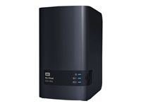 WD My Cloud EX2 Ultra WDBVBZ0120JCH - Personlig molnlagringsenhet - 2 fack - 12 TB - HDD 6 TB x 2 - RAID 0, 1, JBOD - RAM 1 GB - Gigabit Ethernet - iSCSI support WDBVBZ0120JCH-EESN