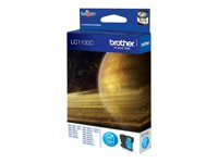 Brother LC1100C - Cyan - original - bläckpatron - för Brother DCP-185, 395, 585, 6690, J715, MFC-490, 5490, 790, 795, 990, J615; Justio MFC-5890 LC1100C