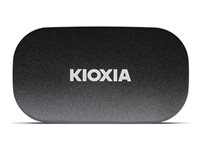 KIOXIA EXCERIA PLUS G2 - SSD - krypterat - 500 GB - extern (portabel) - USB 3.2 Gen 2 (USB-C kontakt) - 256 bitars AES - TCG Opal Encryption 2.01 LXD20K500TG8