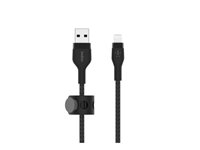 Belkin BoostCharge - Lightning-kabel - USB hane till Lightning hane - 1 m - svart CAA010BT1MBK