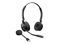 Jabra Engage 55 Stereo - Headset - på örat - DECT - trådlös - Optimerad för UC 9559-430-111