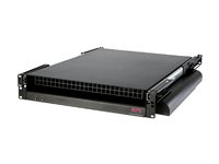 APC Rack Side Air Distribution 115V 60HZ - Fläktenhet - svart - 2U - för P/N: AR3103, AR3103SP, AR3106SP, AR9300SP, SMX2KR2UX145, SMX3KR2UNCX145, SRT1000RMXLI ACF201BLK