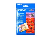 Brother BP61GLP Premium Glossy Photo Paper - Blank - 9 mil - 102 x 152 mm - 190 g/m² - 20 ark fotopapper - för Brother DCP-155, J140, MFC-265, J410, J425, J5910, J625, J630, J6510, J6910, J825, J835 BP61GLP