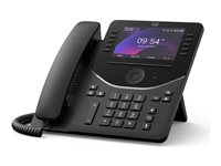 Cisco Desk Phone 9861 No Radio - VoIP-telefon - med Trusted Platform Module (TPM) 2.0 med nummerpresentation/samtal väntar - SIP, SDP, RTCP, RTP, SRTP - 130 linjer - kolsvart DP-9861NR-K9=