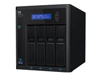 WD My Cloud PR4100 WDBNFA0560KBK - Pro Series - NAS-server - 4 fack - 56 TB - HDD 14 TB x 4 - RAID 0, 1, 5, 10, JBOD - RAM 4 GB - Gigabit Ethernet WDBNFA0560KBK-EESN