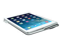 Logitech FabricSkin - Tangentbord och foliefodral - trådlös - Bluetooth - Nordisk - kolsvart 920-005918