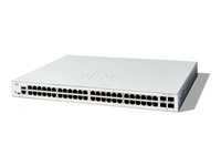 Cisco Catalyst 1300-48T-4X - Switch - L3 - Administrerad - 48 x 10/100/1000Base-T + 4 x 10 Gigabit SFP+ - rackmonterbar C1300-48T-4X
