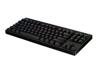Logitech G PRO - Tangentbord - bakgrundsbelyst - USB - tangentbrytare: GX Blue Clicky 920-010076