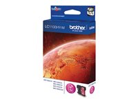 Brother LC1100HYM - Lång livslängd - magenta - original - bläckpatron - för Brother DCP-6690CW; Justio MFC-5890CN LC1100HYM
