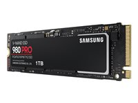 Samsung 980 PRO MZ-V8P1T0BW - SSD - krypterat - 1 TB - inbyggd - M.2 2280 - PCIe 4.0 x4 (NVMe) - buffert: 1 GB - 256 bitars AES - TCG Opal Encryption - för Intel Next Unit of Computing 12, 13 MZ-V8P1T0BW