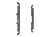 Multibrackets M Pro 400mm - Monteringskomponent (2 justerbara armar) - för LCD-display - stål - svart - skärmstorlek: 40"-65" 7350073733798