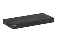 NETGEAR AV Line M4250-10G2F-PoE+ - Switch - L3 - Administrerad - 10 x 10/100/1000 (8 PoE+) + 2 x Gigabit SFP - sida till sida luftflöde - rackmonterbar - PoE+ (125 W) GSM4212P-100EUS