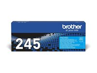 Brother TN245C - Lång livslängd - cyan - original - tonerkassett - för Brother DCP-9015CDW, DCP-9020CDN, DCP-9020CDW, HL-3150CDW, MFC-9140CDN TN245C
