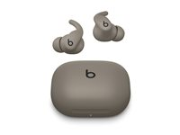 Beats Powerbeats Fit - True wireless-hörlurar med mikrofon - inuti örat - Bluetooth - aktiv brusradering - grusgrå ME2K4DN/A