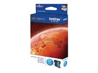 Brother LC1100HYC - Lång livslängd - cyan - original - bläckpatron - för Brother DCP-6690CW; Justio MFC-5890CN LC1100HYC
