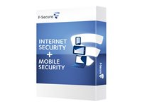 F-Secure Internet Security Plus Mobile Security - Abonnemangslicens (1 år) + 1 års standardsupport och underhållstjänster - 5 datorer/mobila eheter - ESD - inkluderar stöldskydd - Win, Mac, Android - internationellt FCPAOB1N005G1