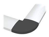 SMS Cable Management 500 - Monteringskomponent (kabelhanteringssats) - aluminium - grå, aluminium CM010001