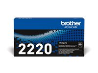 Brother TN2220 - Svart - original - tonerkassett - för Brother DCP-7070DW, HL-2250DN, MFC-7360Ne; FAX-2840, 2940 TN2220