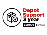 Lenovo Depot/Customer Carry-In Upgrade - Utökat serviceavtal - material och tillverkning (för system med 1 års depå eller inkörningsgaranti) - 3 år (från ursprungligt inköpsdatum av utrustningen) - för ThinkCentre M60q Chromebox; M70q Gen 3; M70t Gen 3; ThinkCentre neo 50; V55t Gen 2-13 5WS0D81011