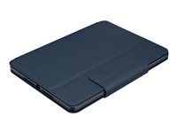 Logitech Rugged Combo 3 For Education - Tangentbord och foliefodral - Apple Smart connector - QWERTZ - schweizisk - K-12-utbildning - för Apple 10.2-inch iPad (7:e generation, 8:e generation, 9:e generation) 920-009992