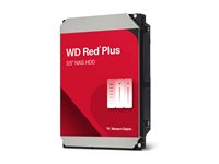 WD Red Plus WD20EFRX - Hårddisk - 2 TB - inbyggd - 3.5" - SATA 6Gb/s - buffert: 64 MB WD20EFRX