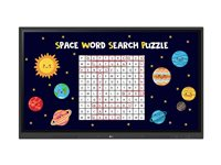 LG CreateBoard 86TR3DK-B - 86" Diagonal klass TR3DK Series LED-bakgrundsbelyst LCD-skärm - utbildning/företag - med pekskärm (multitouch) - Android - 4K UHD (2160p) 3840 x 2160 - Direct LED - svart 86TR3DK-B.YUEQ