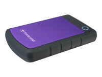 Transcend StoreJet 25H3P - Hårddisk - 4 TB - extern (portabel) - 2.5" - USB 3.0 - 256 bitars AES - lila TS4TSJ25H3P