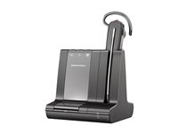 HP Poly Savi 8240-M Office - Savi 8200 series - headset - DECT - trådlös - svart - Certifierad för Microsoft-teams 8D3G6AA#ABB