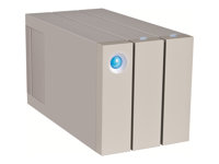 LaCie 2big Thunderbolt 2 - Hårddiskarray - 8 TB - 2 fack - HDD 4 TB x 2 - USB 3.0, Thunderbolt 2 (extern) 9000438EK