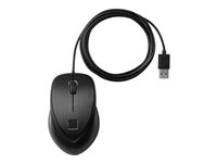 HP Fingerprint - Mus - laser - 3 knappar - kabelansluten - USB - för EliteBook 830 G6; ProBook 640 G5, 640 G8; ZBook 14u G6, 15 G6, 15u G6, 17 G6, Power G7 4TS44AA#AC3