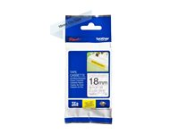 Brother TZe-S141 - Extrastark häftning - svart på klar - Rulle (1,8 cm x 8 m) 1 kassett(er) bandlaminat bläckpatron/etiketter - för Brother PT-D600; P-Touch PT-18, 3600, D410, D450, D460, D610, D800, E500, E550, H101, P750 TZES141