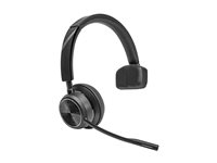 Poly Savi 7410 OFFICE - Savi 7400 series - headset - på örat - DECT / Bluetooth - trådlös - svart 8L589AA#ABB