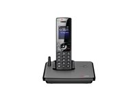 Poly VVX D230 - Trådlös förlängningshandenhet med nummerpresentation/samtal väntar - DECT - 3-riktad samtalsförmåg - SIP, SDP - 8-linjersdrift - 8 linjer - svart 89B48AA#ABB