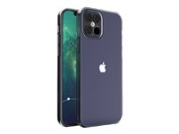 Insmat Crystal - Baksidesskydd för mobiltelefon - termoplastisk polyuretan (TPU) - klarglas - för Apple iPhone 12 Pro Max 650-1817