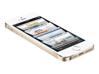 Apple iPhone 5s - 4G smartphone / Internminne 32 GB - LCD-skärm - 4" - 1 136 x 640 pixlar - rear camera 8 MP - front camera 1,2 MP - guld ME437KS/A