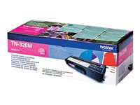 Brother TN328M - Magenta - original - tonerkassett - för Brother DCP-9270CDN TN328M