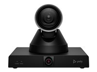 Poly Studio E60 - Konferenskamera - PLZ - färg - 2 x 8 MP - 3840 x 2160 - 4K UHD (3840 x 2160), 2160p - ljud - LAN - USB 3.0 - Likström 12 V/PoE Plus 9W1A6AA#AC3