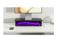 Kensington UVStand Monitor Stand with UV Sanitization Compartment - Bildskärmsstativ med låda K55100WW