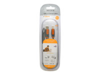 Belkin PRO Series Hi-Speed USB 2.0 Device Cable - USB-kabel - USB (hane) till USB typ B (hane) - USB 2.0 - 1.8 m - formpressad CU1000CP1.8M