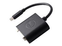 Dell Mini DisplayPort to DVI Single-Link Adapter - Videokort - enkel länk - Mini DisplayPort (hane) till DVI-D (hona) - DisplayPort 1.1a - 20.32 cm - stöd för 1200p - för Precision 3640, 75XX, 77XX; Venue 8; Vostro 35XX; XPS 12 9250, 15, 15 9550 470-13628