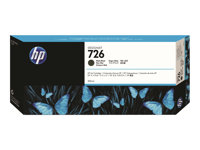HP 726 - 300 ml - mattsvart - original - DesignJet - bläckpatron - för DesignJet SD Pro MFP, T1200, T1200ps, T1300, T2300 CH575A