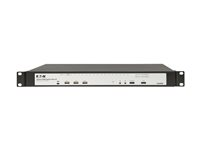16-Port Cat5e KVM over IP Switch - Virtual Media, 2 Remote/1 Local User, HDMI Output, 1U Rack-Mount, TAA B064-016-02-IPH
